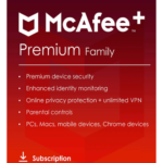 McAfee+ Premium Family – 1-Year / Unlimited Devices – USA