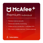 McAfee+ Premium Individual – 1-Year / Unlimited Devices – USA